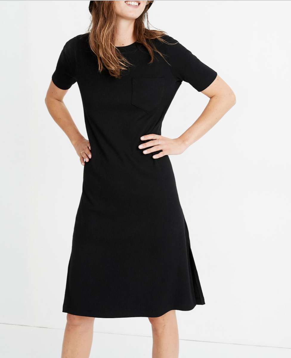 long sleeve cut out midi dress ANDREADAMO