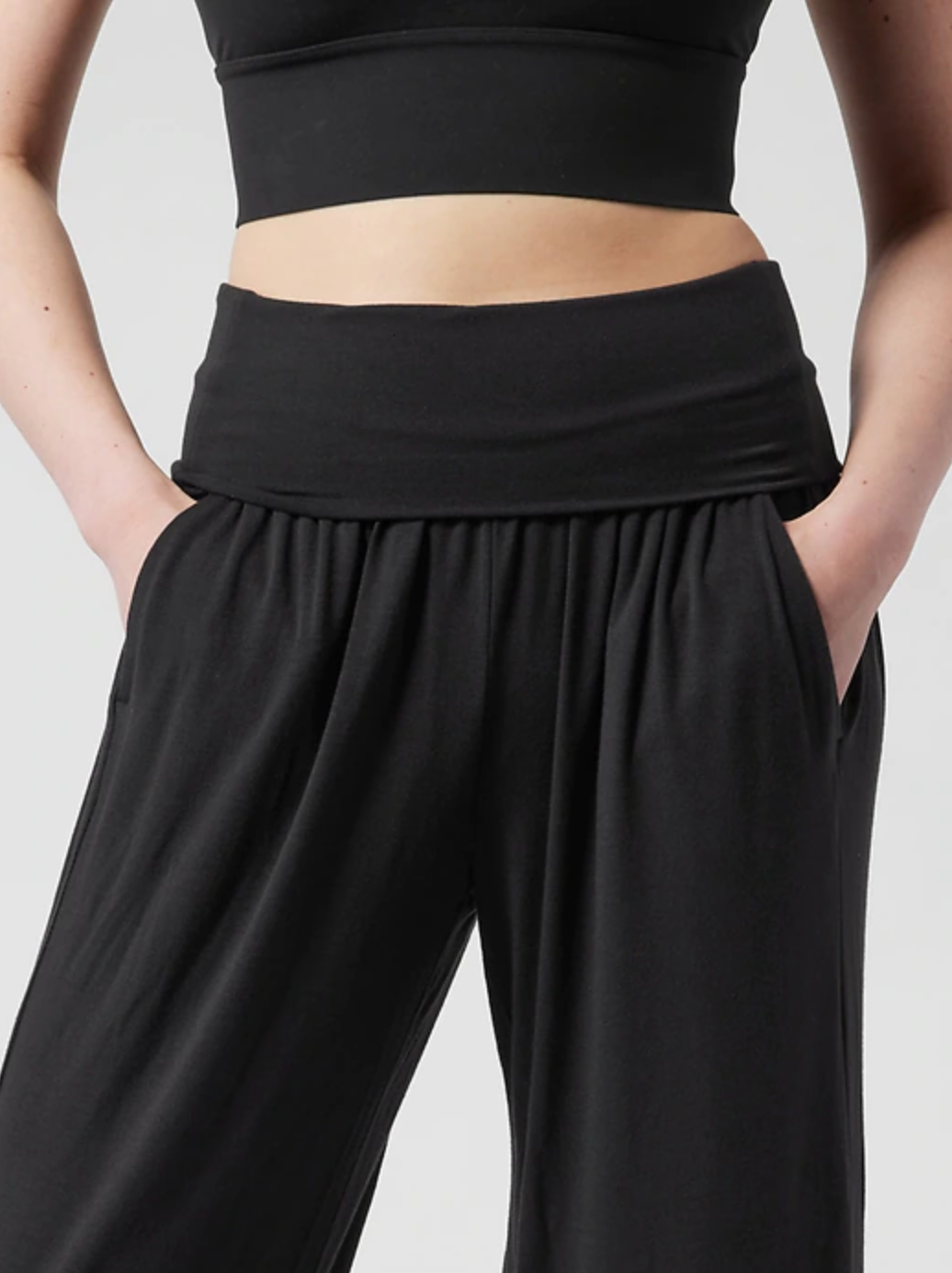 ATHLETA BLACK SOFT Black Yoga Studio Jogger Pants XL Tall £37.25 - PicClick  UK